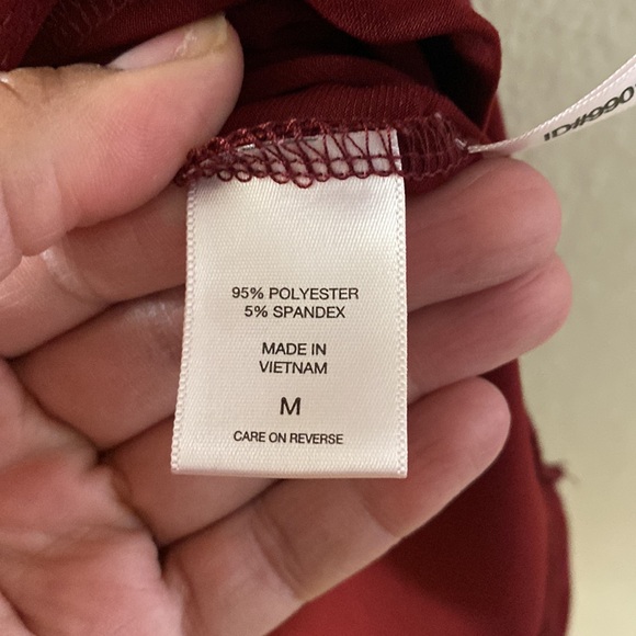 Deep Red Top - Picture 6 of 7